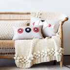 Afriscandi Horizon Throw Pillow, lifestyle image - House Of Avana