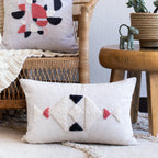 Afriscandi Horizon Throw Pillow, angled view - House Of Avana