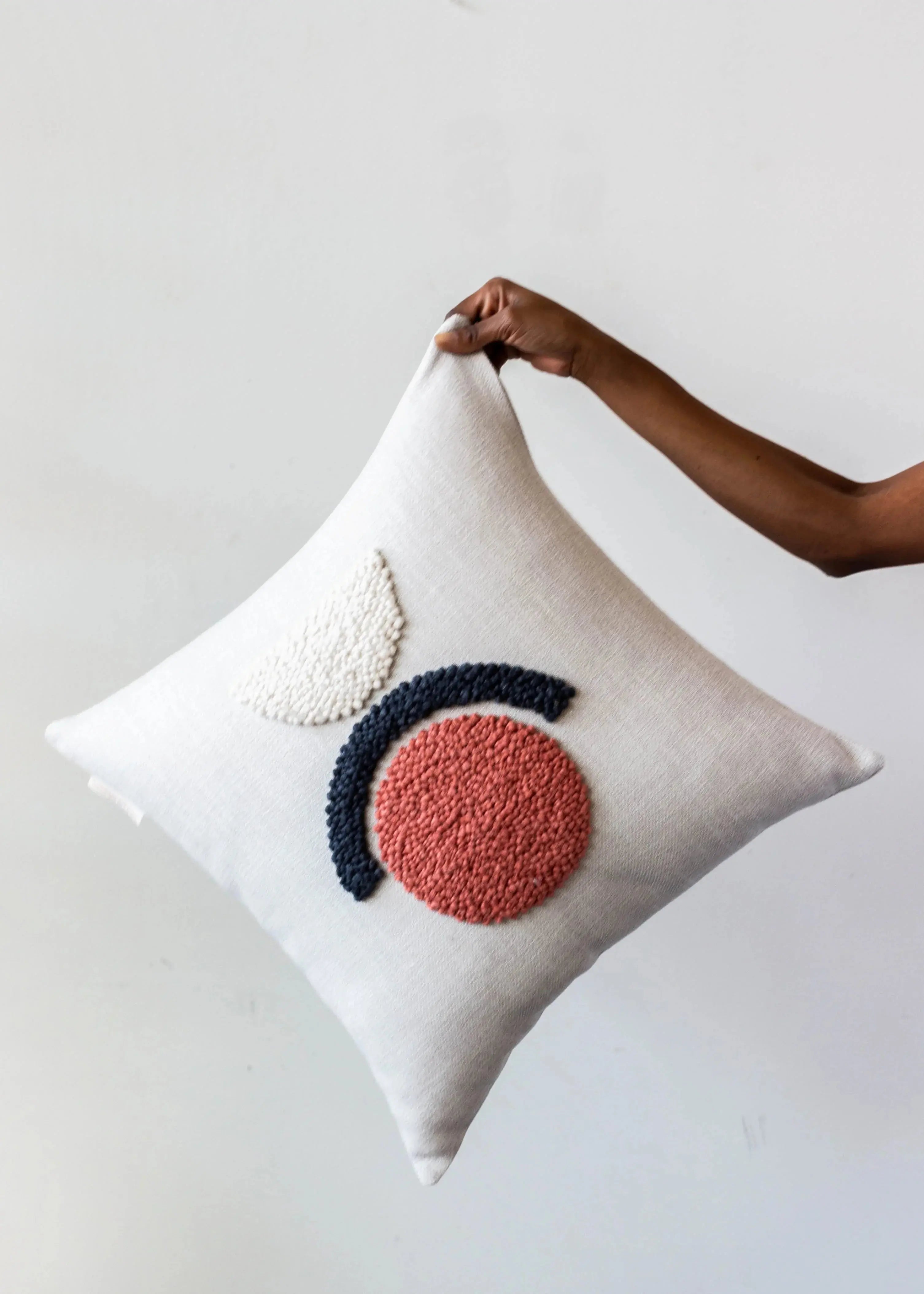 Afriscandi Sunrise Throw Pillow, front view - House Of Avana