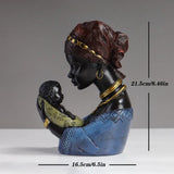 African Motherhood Statue House Of Avana