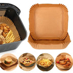 Air Fryer Liners - Non-stick Parchment Square, alternate view - House Of Avana