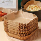 Air Fryer Liners - Non-stick Parchment Square, alternate view - House Of Avana