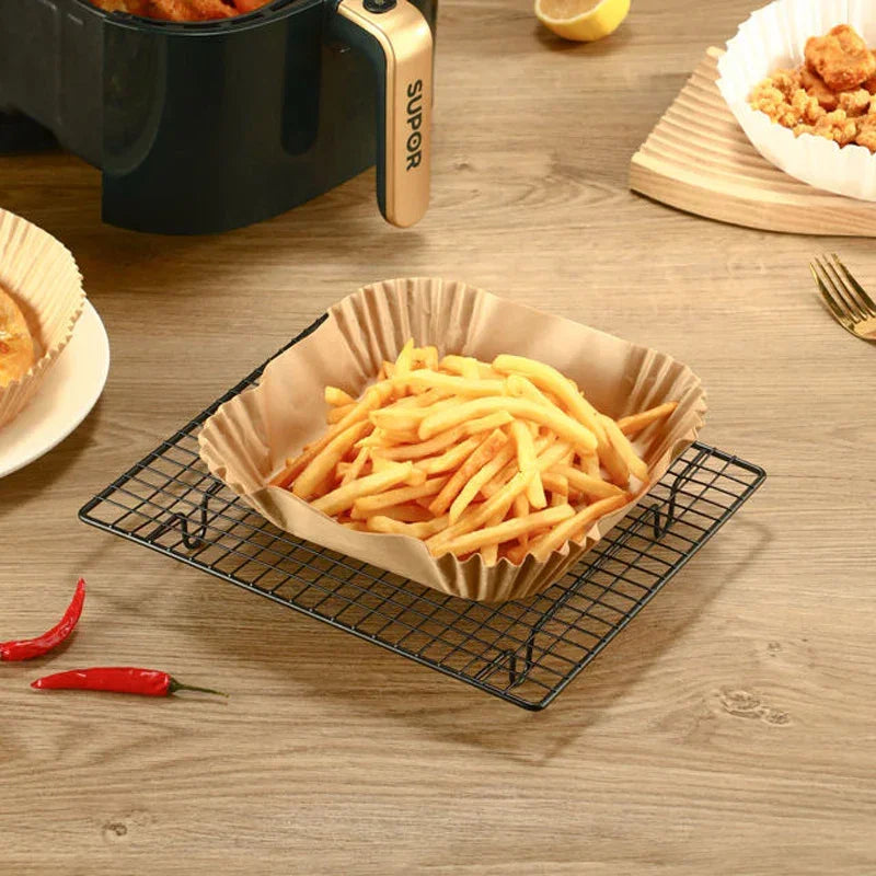 Air Fryer Liners - Non-stick Parchment Square