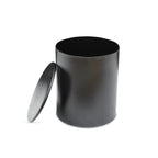 Alevi Drum End Table, back view - House Of Avana