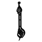 Allahu Akbar Metal Wall Art – Elegant Islamic Calligraphy Design - KAF242 Peony Atelier