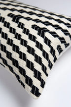 Almolonga Zig Zag Pillow - Black and White Archive New York