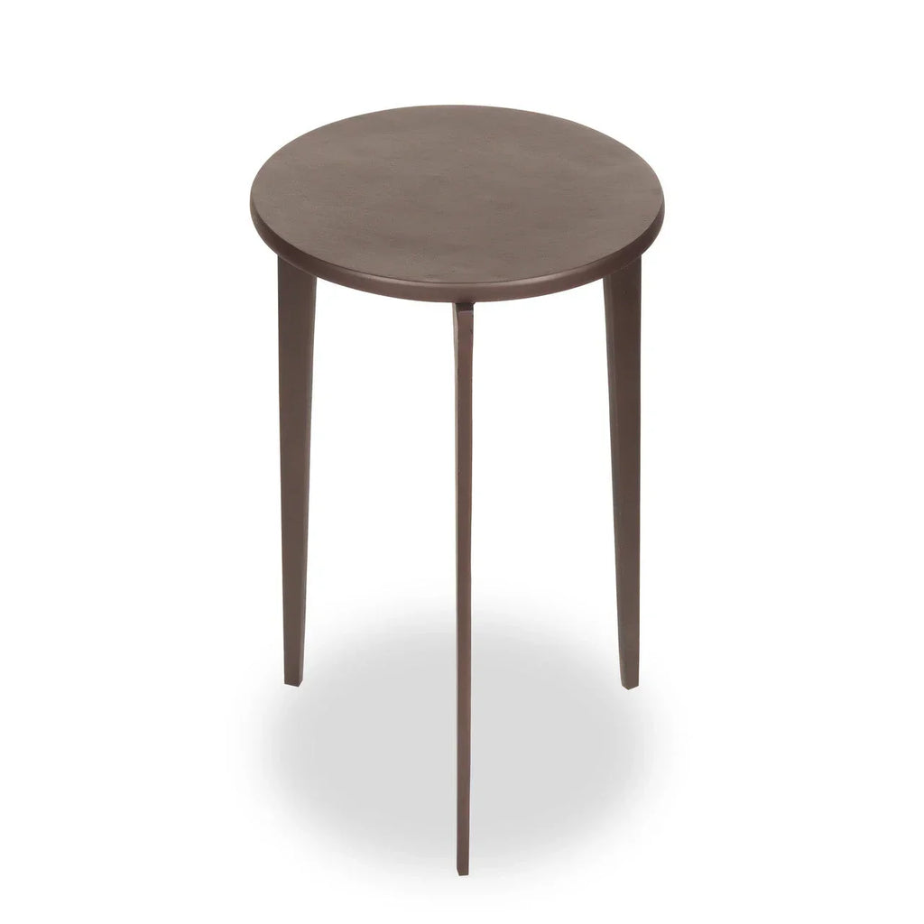 Andaman End Table, back view - House Of Avana