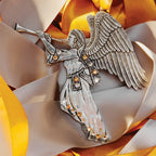 Angel of Good News (aluminum), front view - House Of Avana