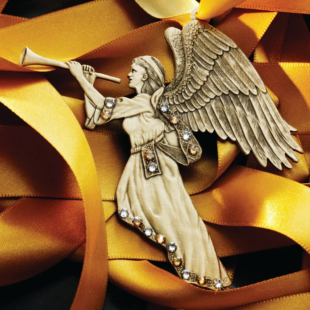 Angel of Good News (bronze), front view - House Of Avana