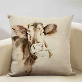 Watercolor Animal Decorative Cushion Cover - House Of Avana