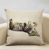 Watercolor Animal Decorative Cushion Cover - House Of Avana