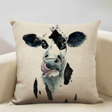 Watercolor Animal Decorative Cushion Cover - House Of Avana