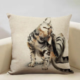 Watercolor Animal Decorative Cushion Cover - House Of Avana