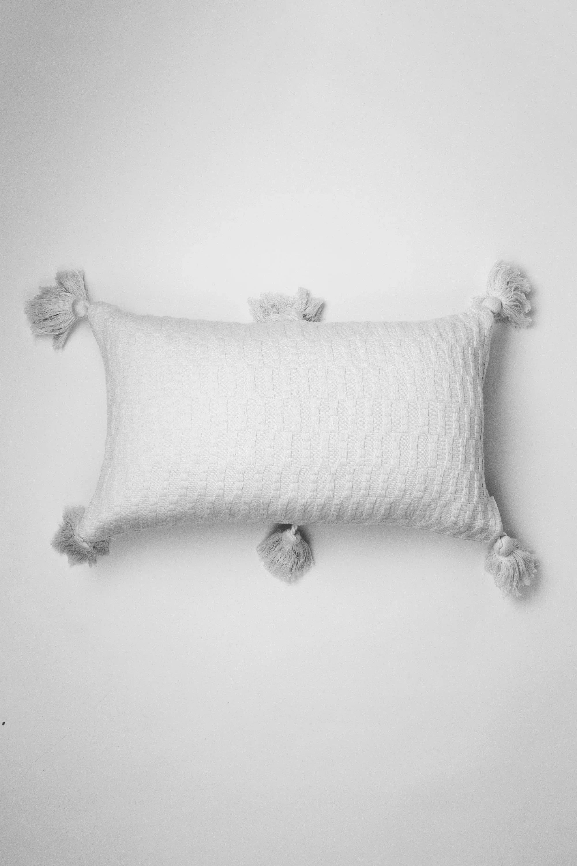 Antigua Pillow - Bright White Archive New York