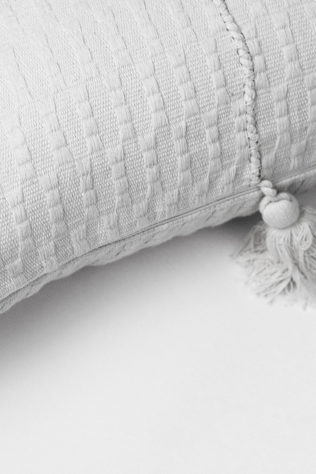 Antigua Pillow - Bright White Archive New York