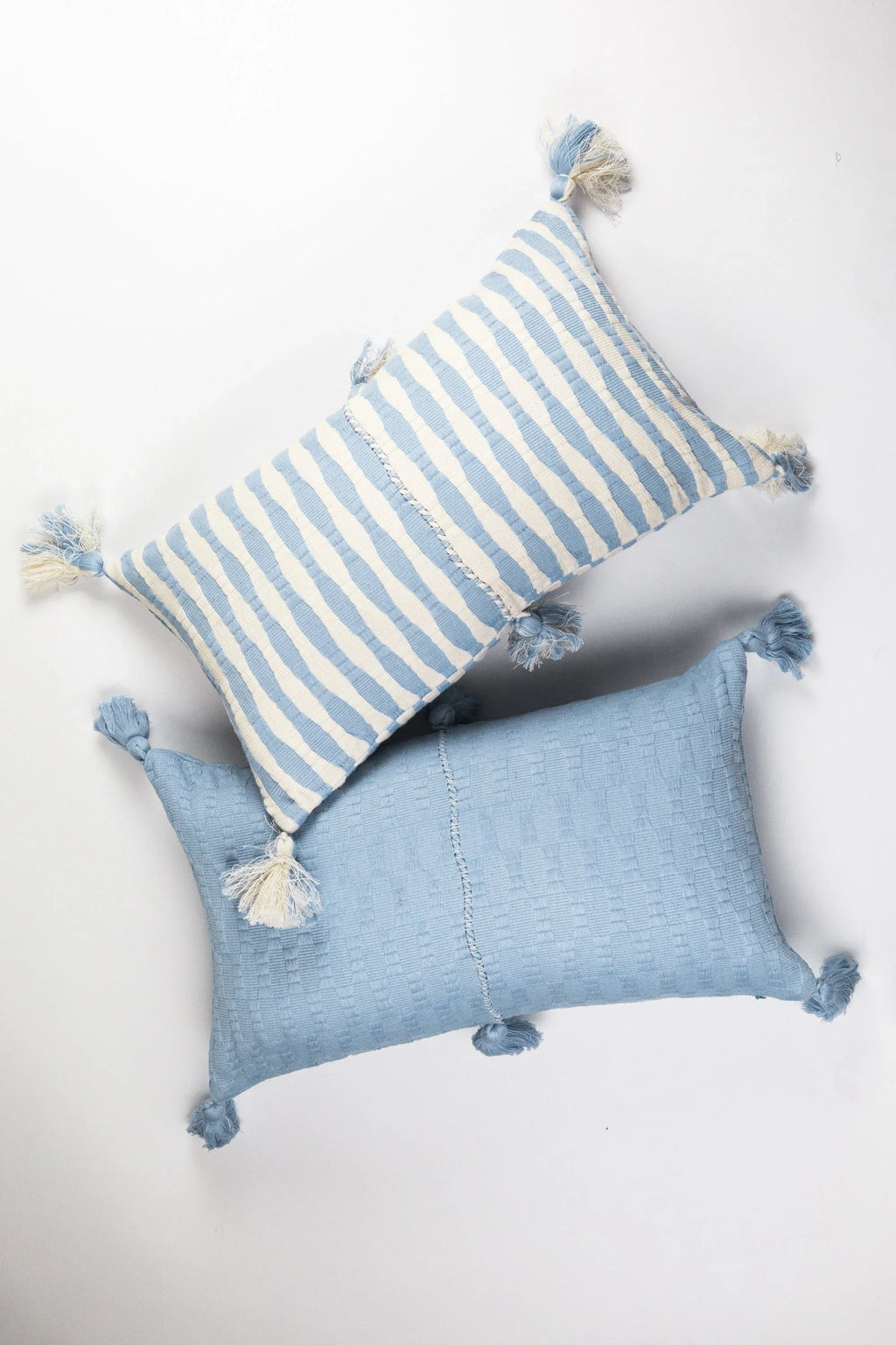 Antigua Pillow - Baby Blue Archive New York