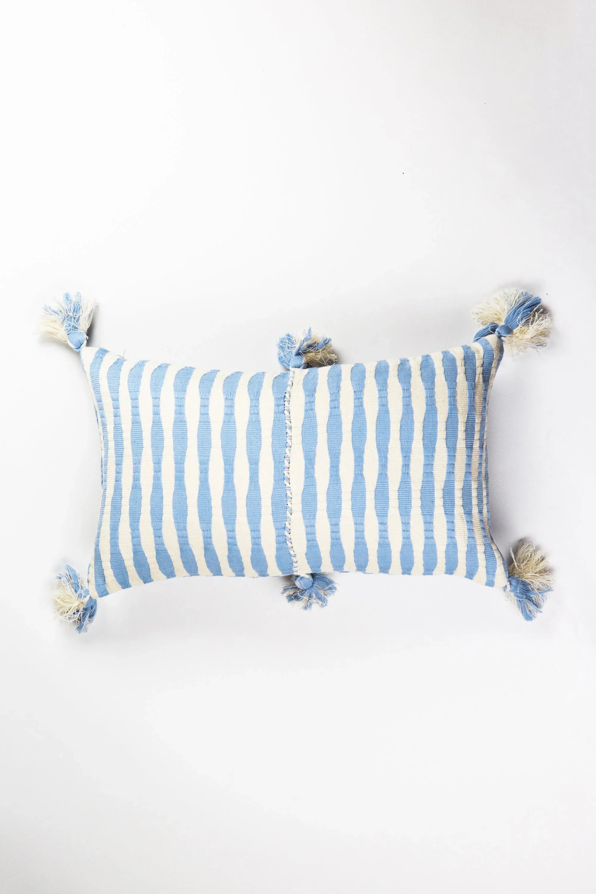Antigua Pillow - Baby Blue Archive New York