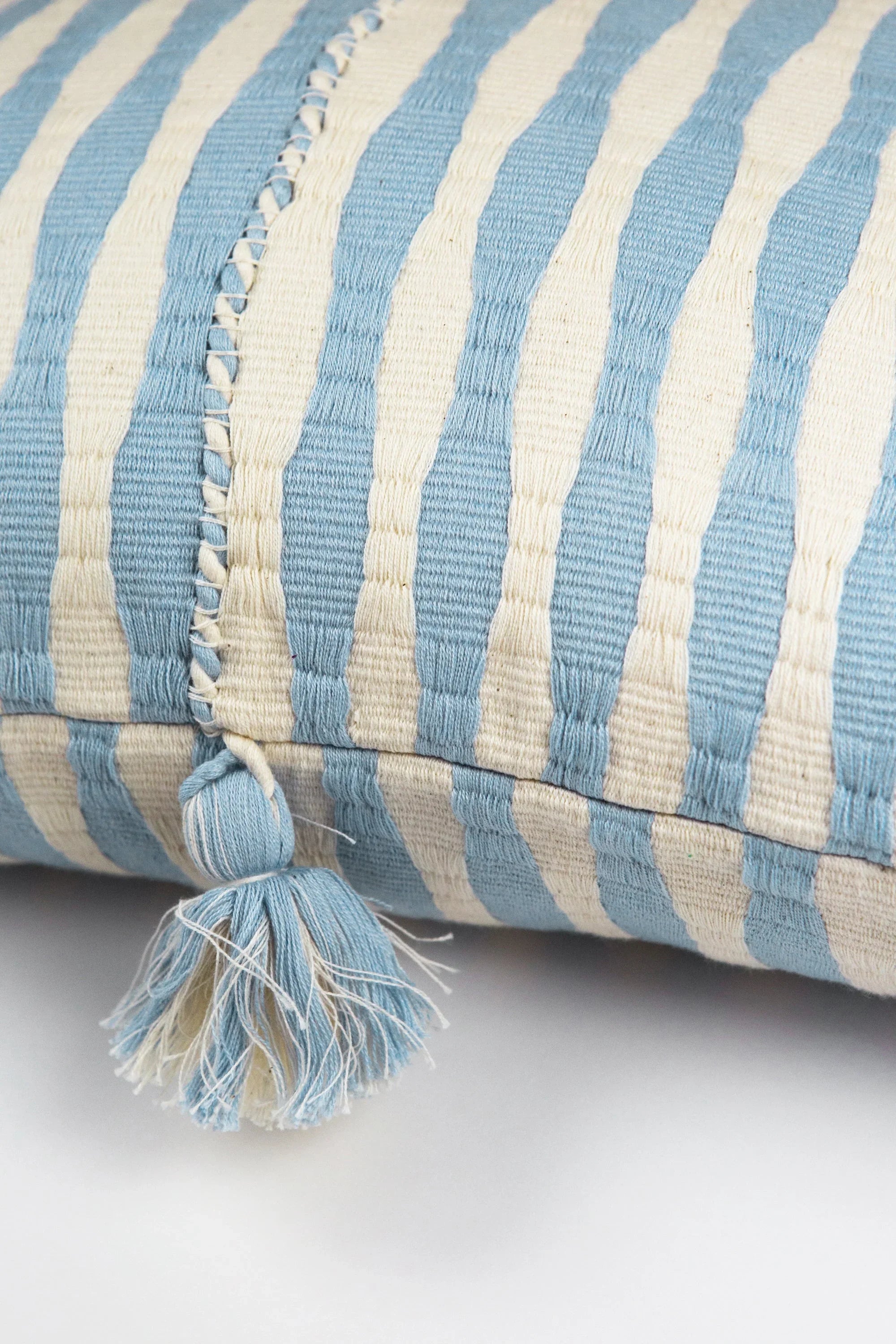 Antigua Pillow - Baby Blue Archive New York