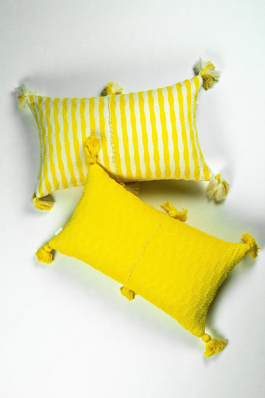 Antigua Pillow - Bright Yellow Archive New York