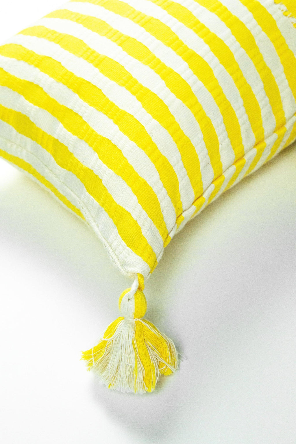 Antigua Pillow - Bright Yellow Archive New York