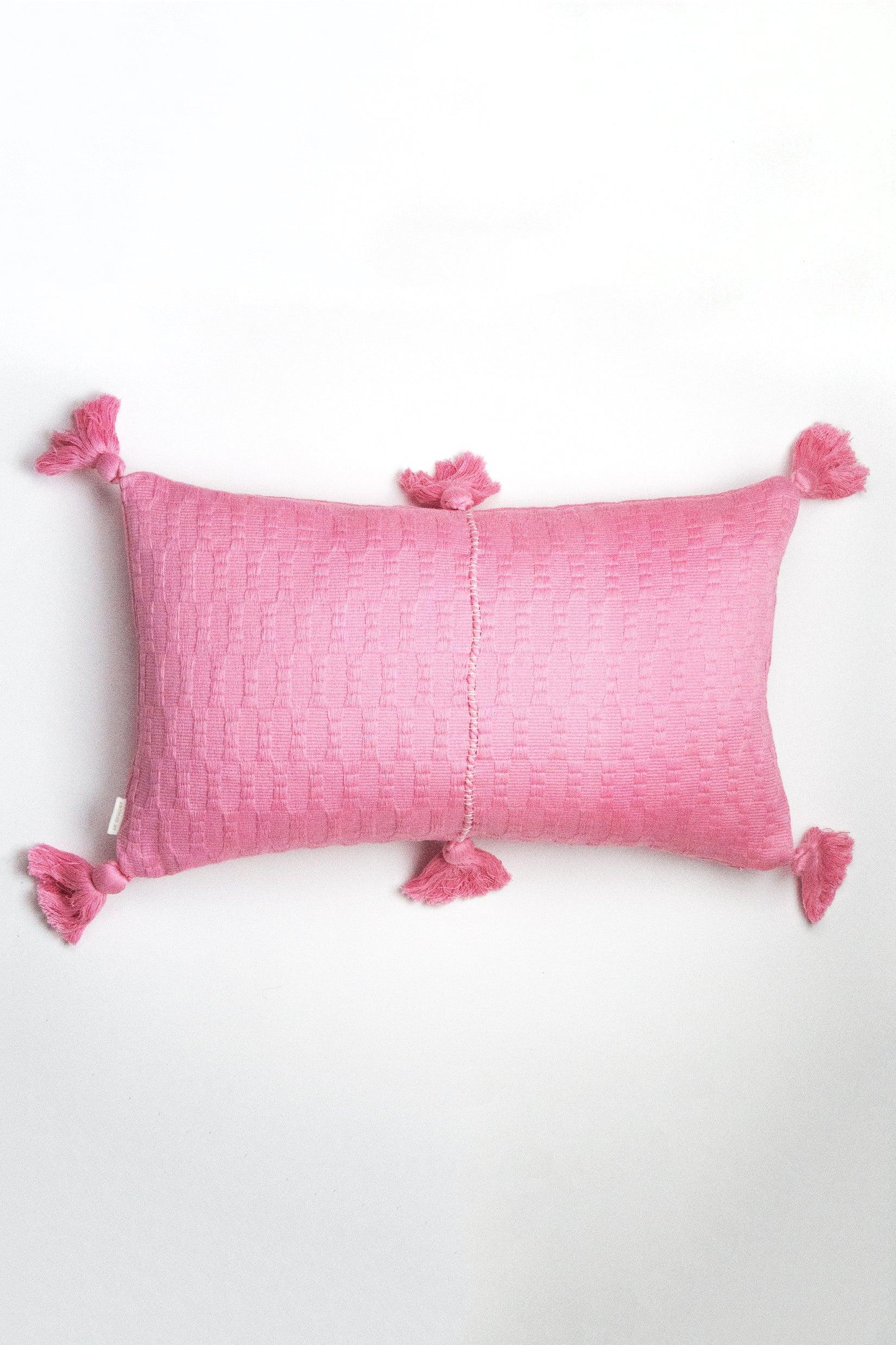 Antigua Pillow - Bubblegum Pink Archive New York