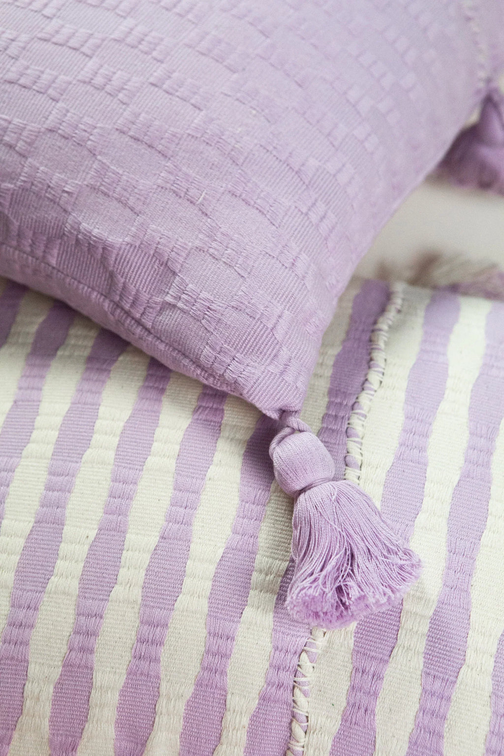 Antigua Pillow - Light Lavender Archive New York
