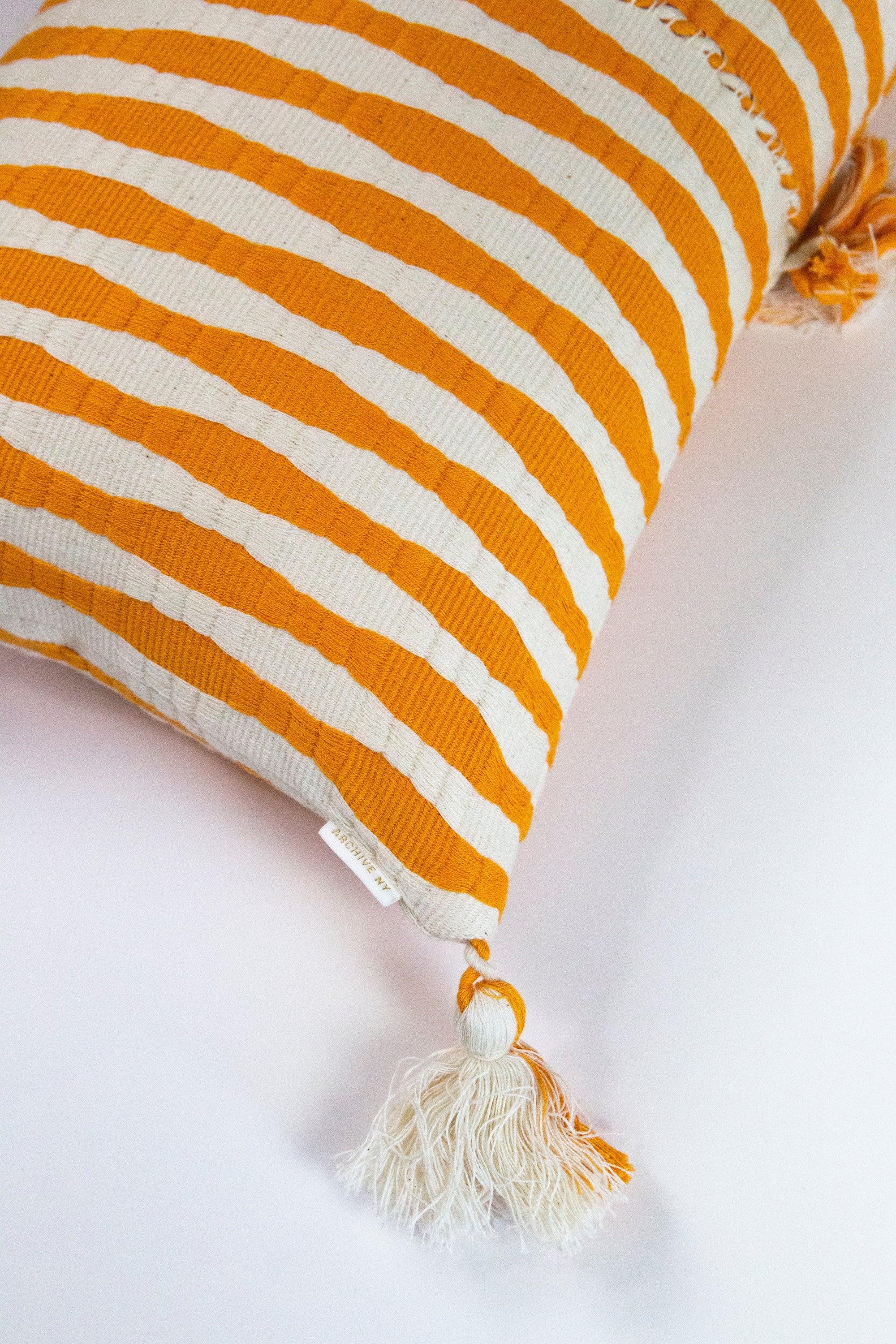 Antigua Pillow - Orange Archive New York