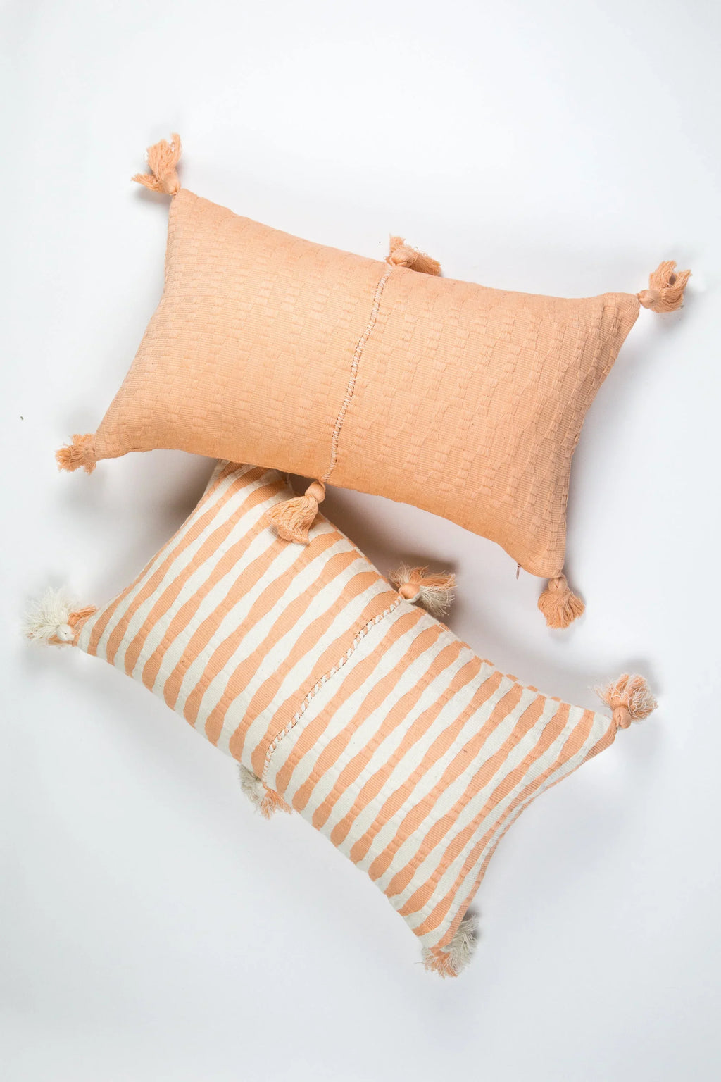 Antigua Pillow - Peach Archive New York
