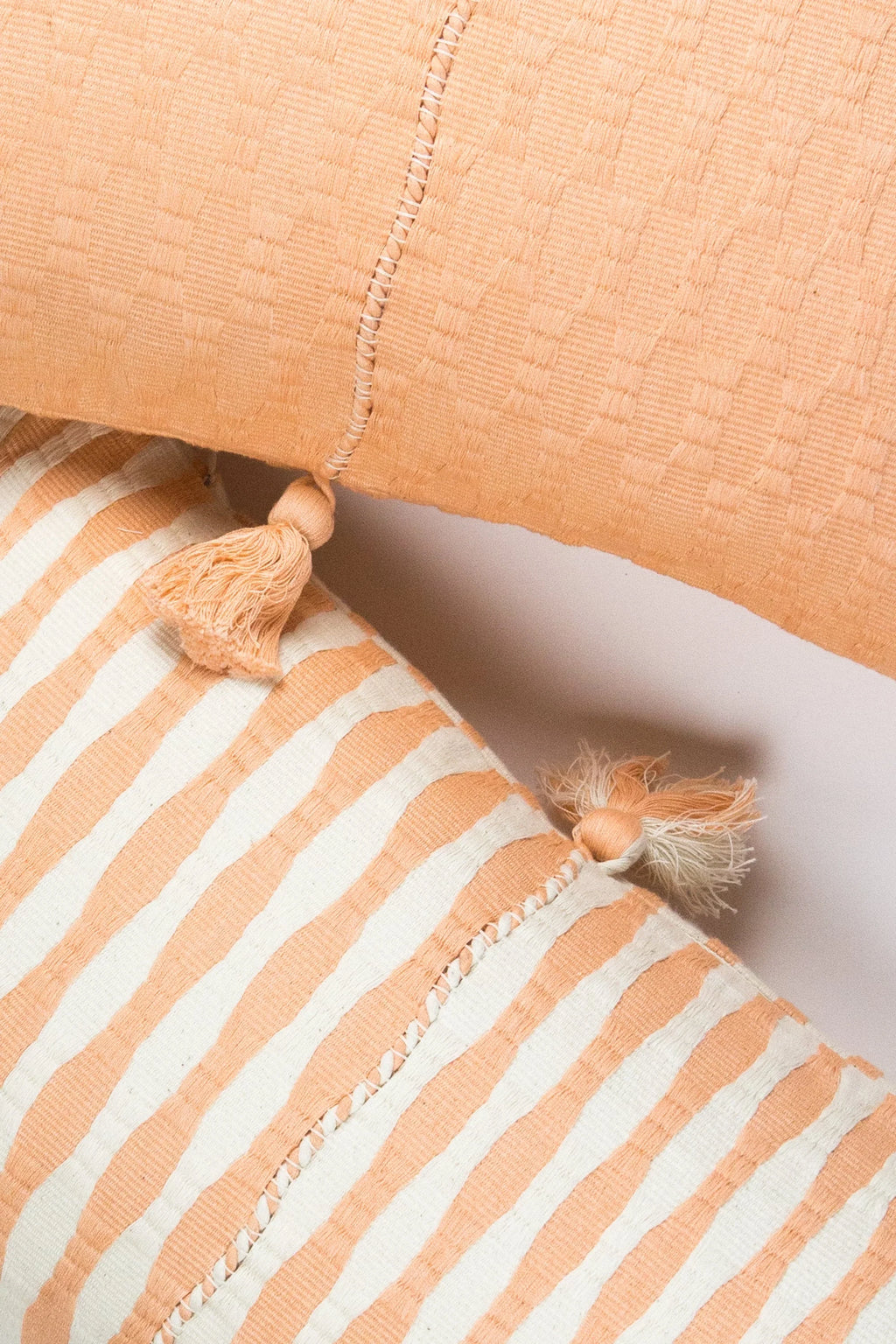 Antigua Pillow - Peach Archive New York