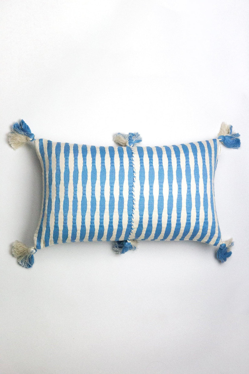 Antigua Pillow - Sky Blue Solid Archive New York