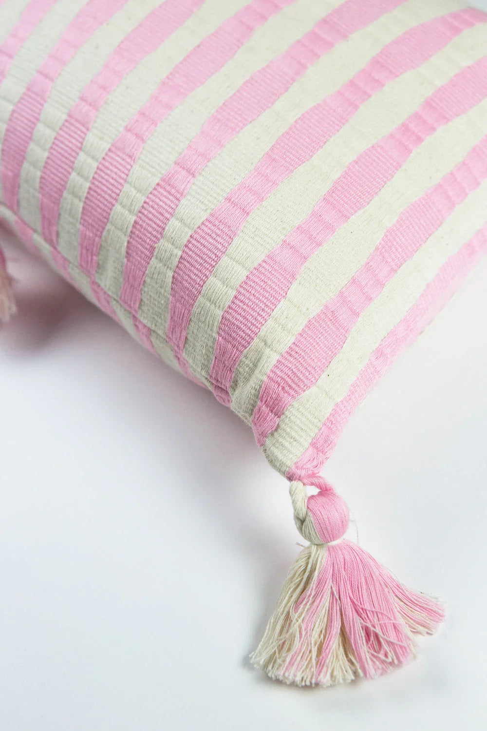 Antigua Pillow - Baby Pink Archive New York