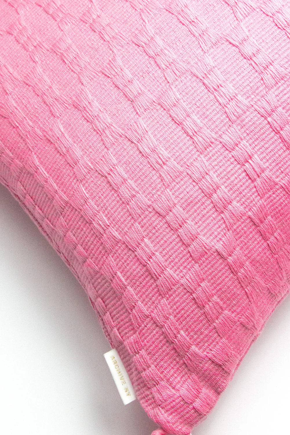 Antigua Pillow - Bubblegum Pink Archive New York