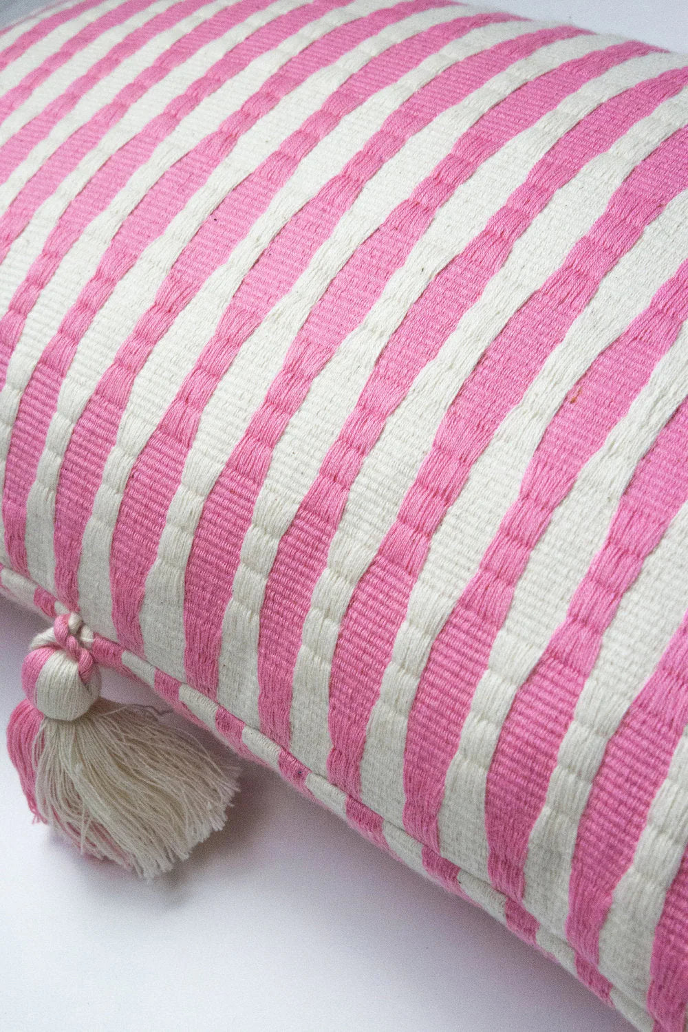 Antigua Pillow - Bubblegum Pink Archive New York