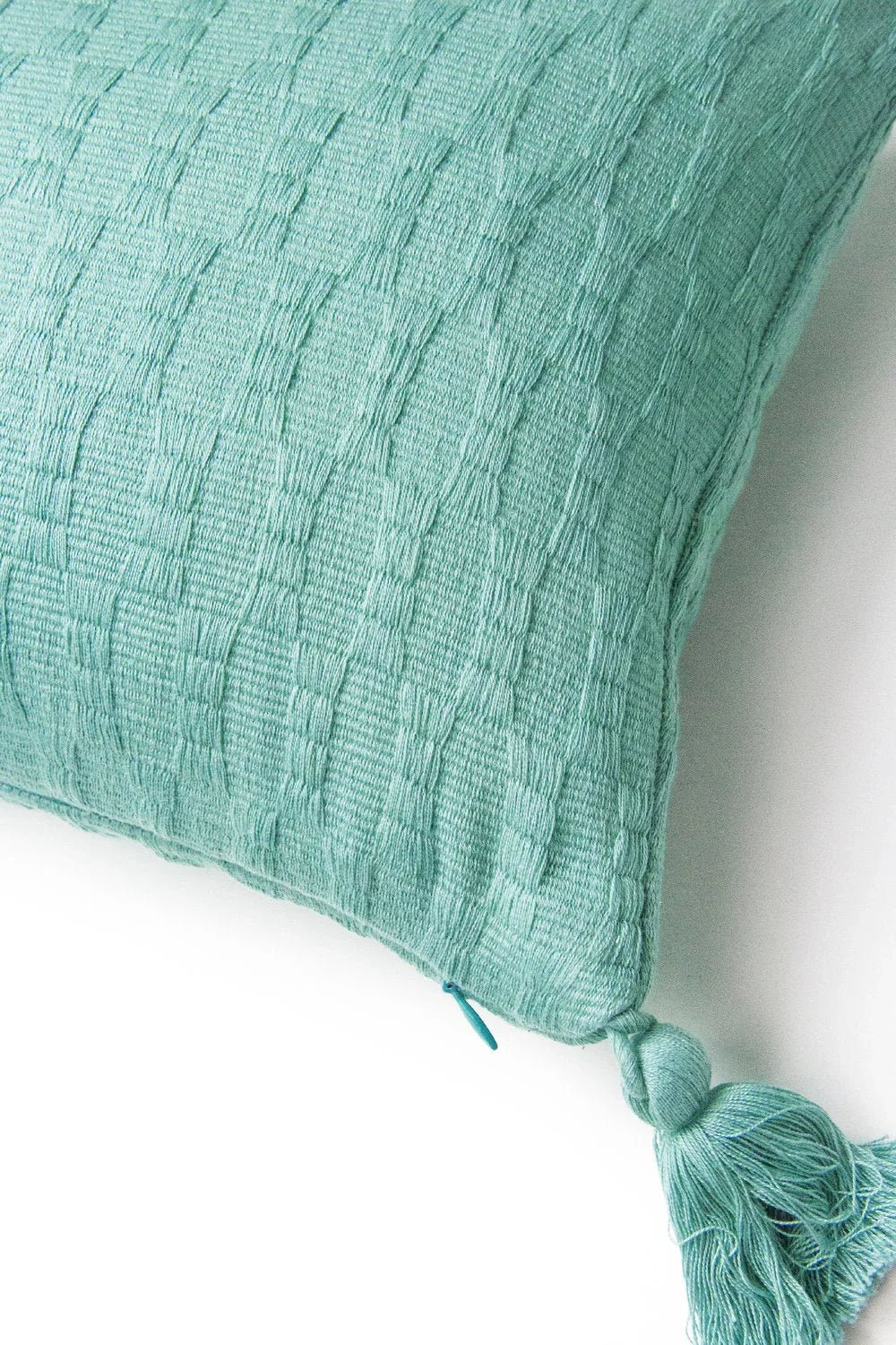 Antigua Pillow - Faded Aqua Archive New York