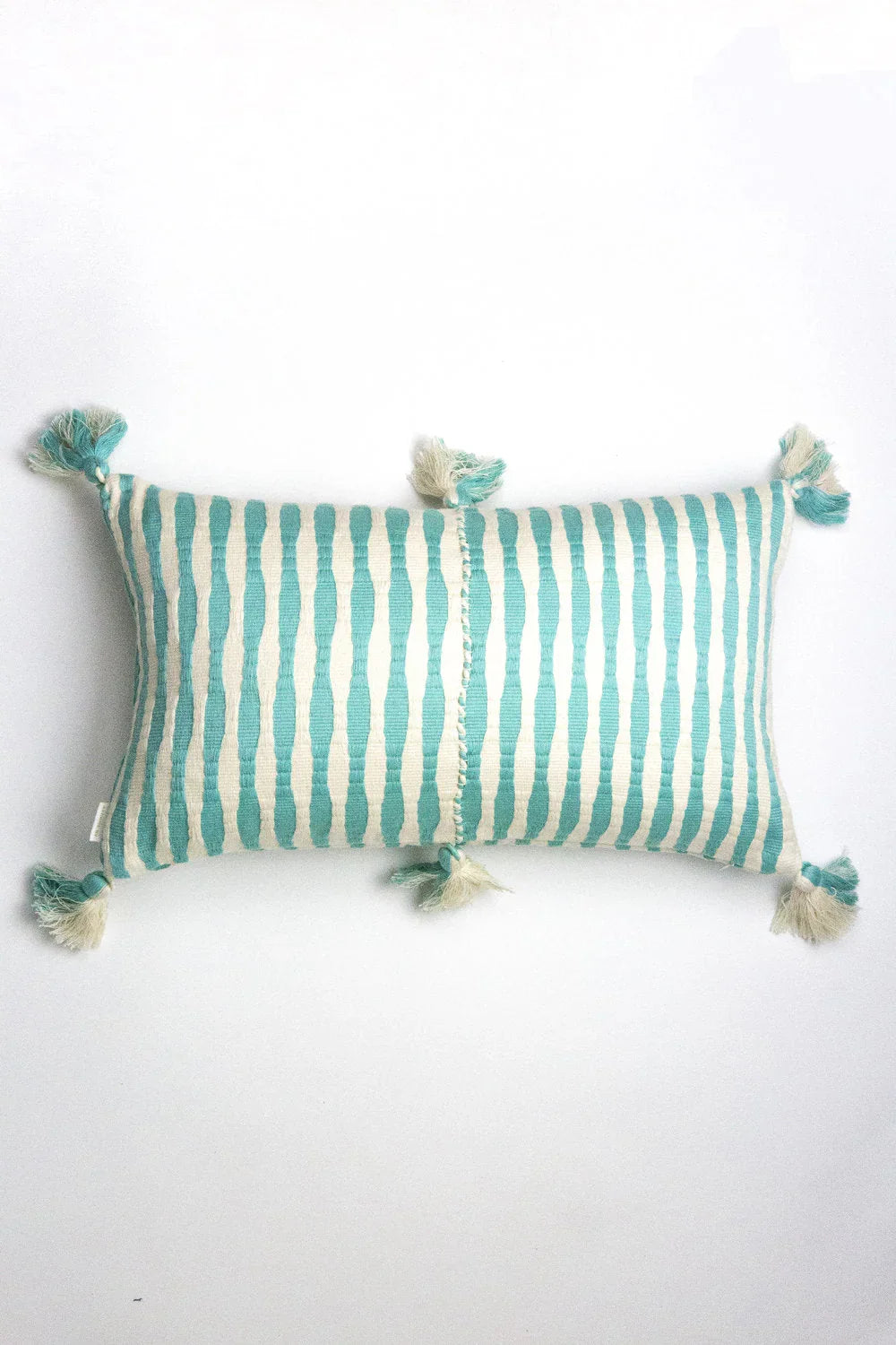 Antigua Pillow - Faded Aqua Archive New York