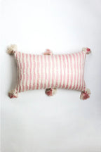 Antigua Pillow- Naturally Dyed Faded Pink Archive New York