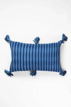 Antigua Pillow - Natural Indigo Archive New York
