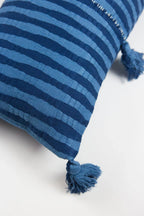 Antigua Pillow - Natural Indigo Archive New York