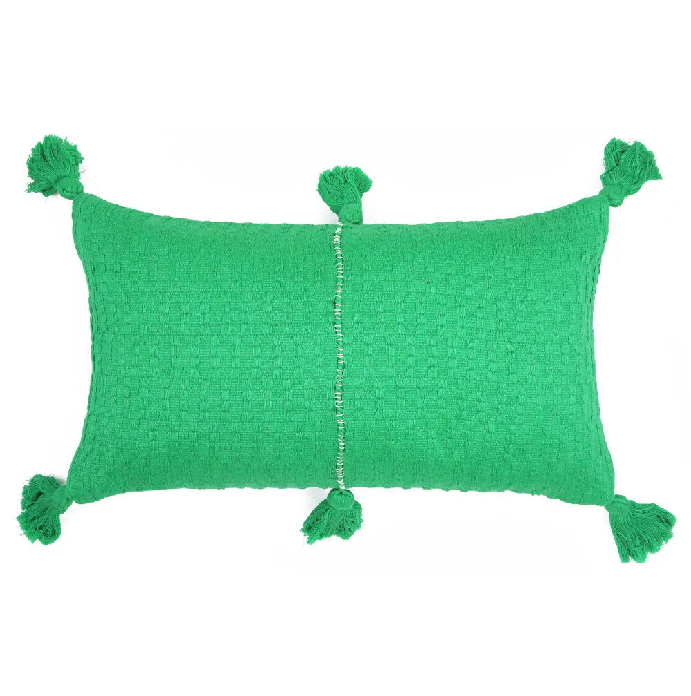 Antigua Pillow - Kelly Green Archive New York