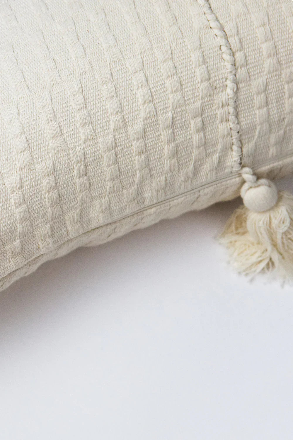 Antigua Pillow - Natural White Archive New York