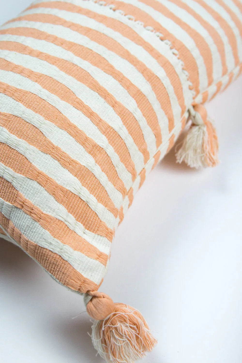 Antigua Pillow - Peach Archive New York