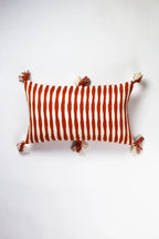 Antigua Pillow - Tomato Red Archive New York