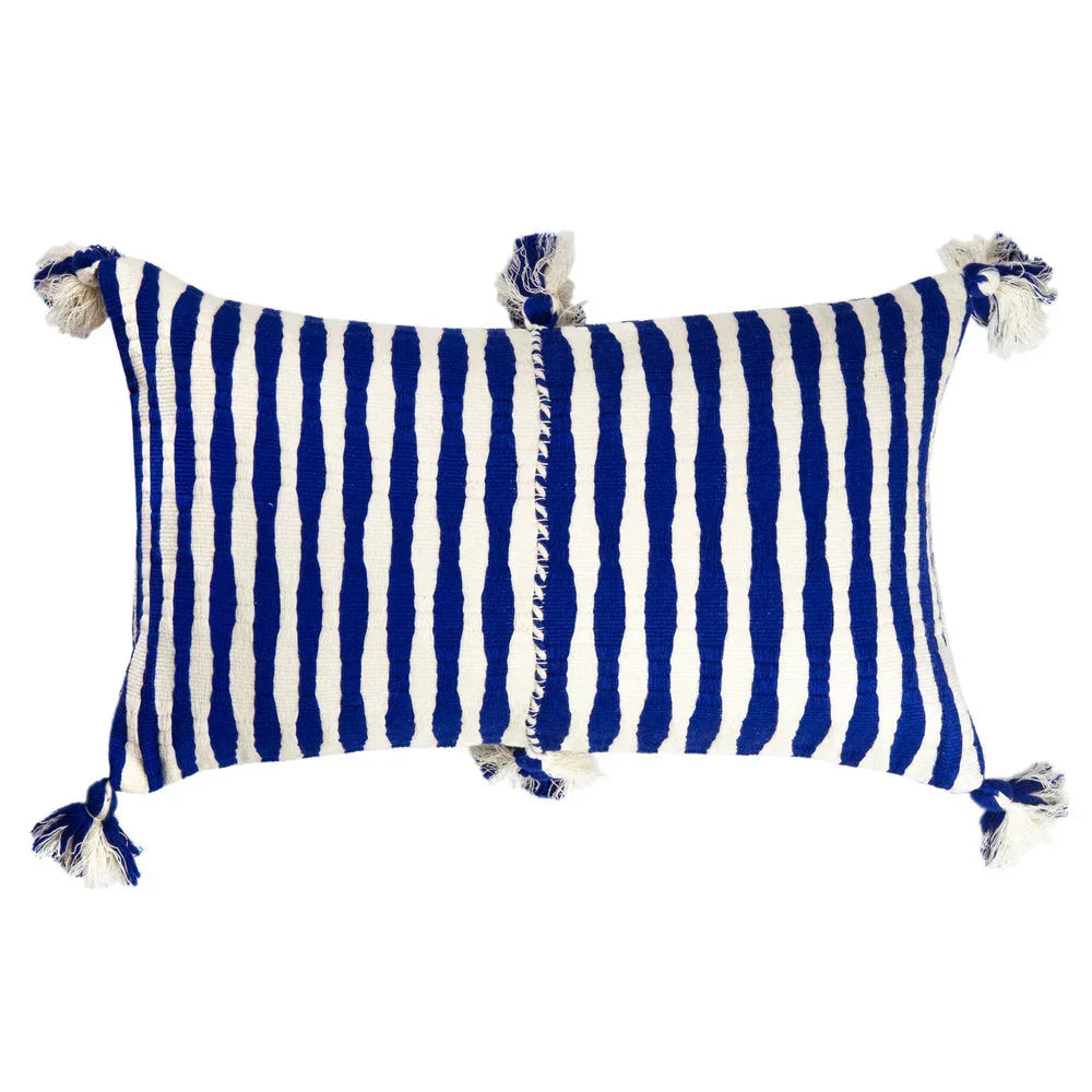 Antigua Pillow - Royal Blue Archive New York
