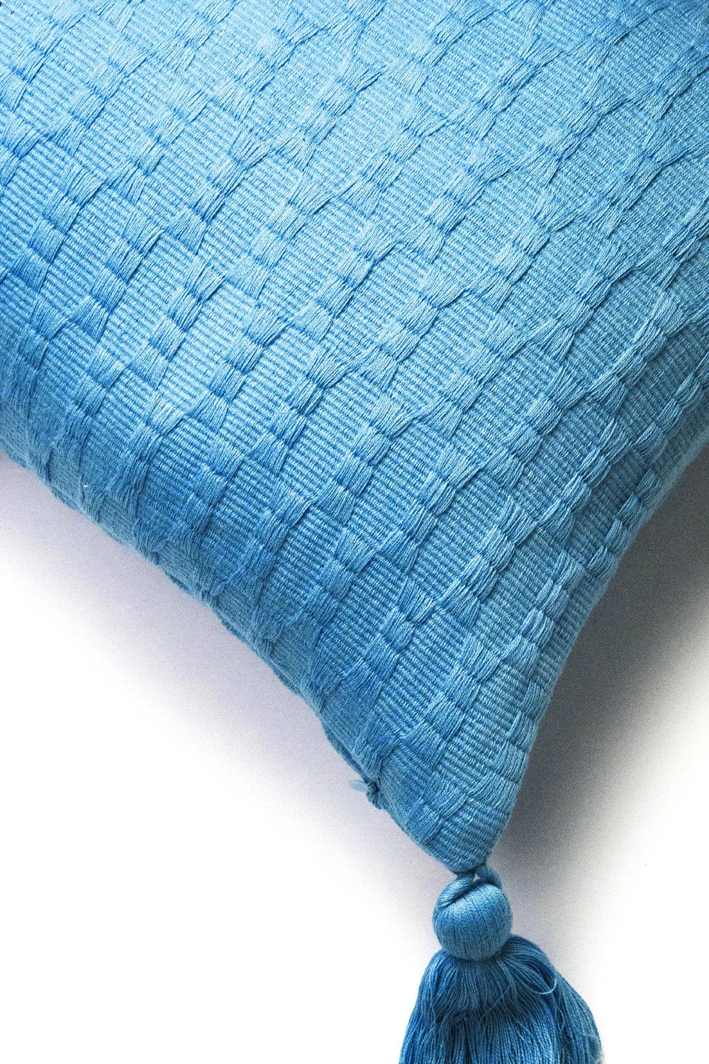 Antigua Pillow - Sky Blue Solid Archive New York