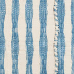 Antigua Pillow- Natural Faded Indigo 20"x20" Archive New York