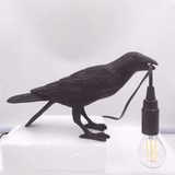 Unique Antique Gothic Crow USB Powered Desk Lamp House Of Avana