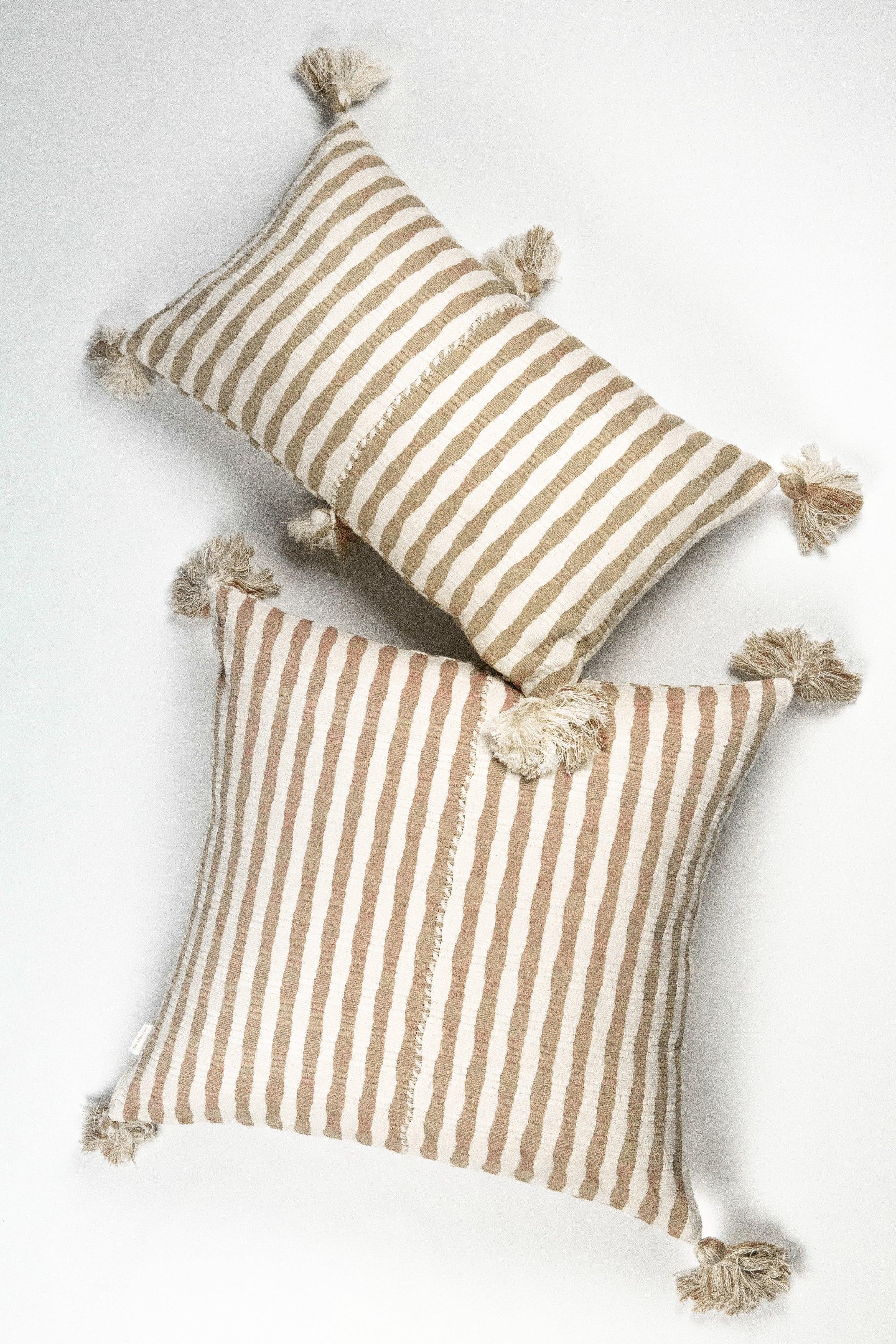 Antigua Pillow - Tan Archive New York