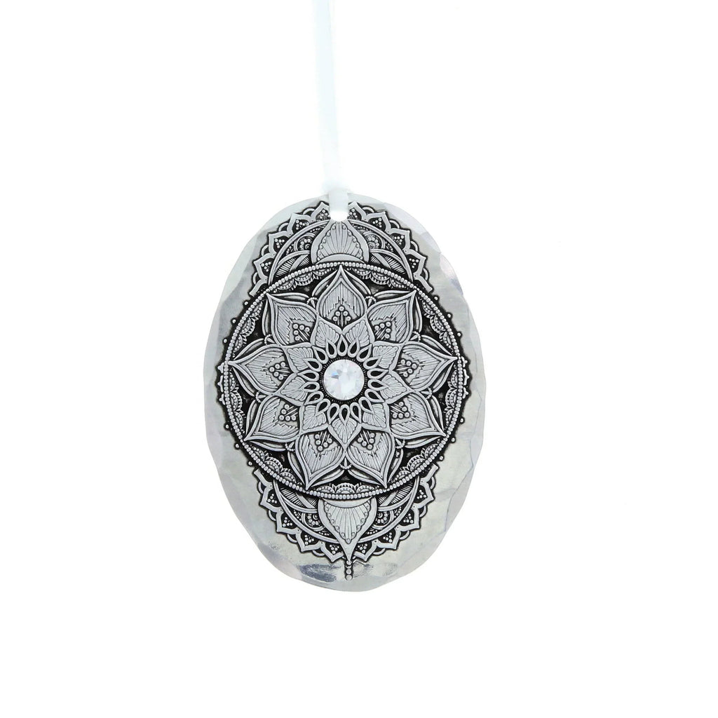 April Birthstone Ornament, front view - House Of Avana