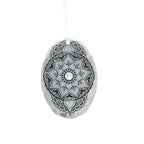April Birthstone Ornament, front view - House Of Avana