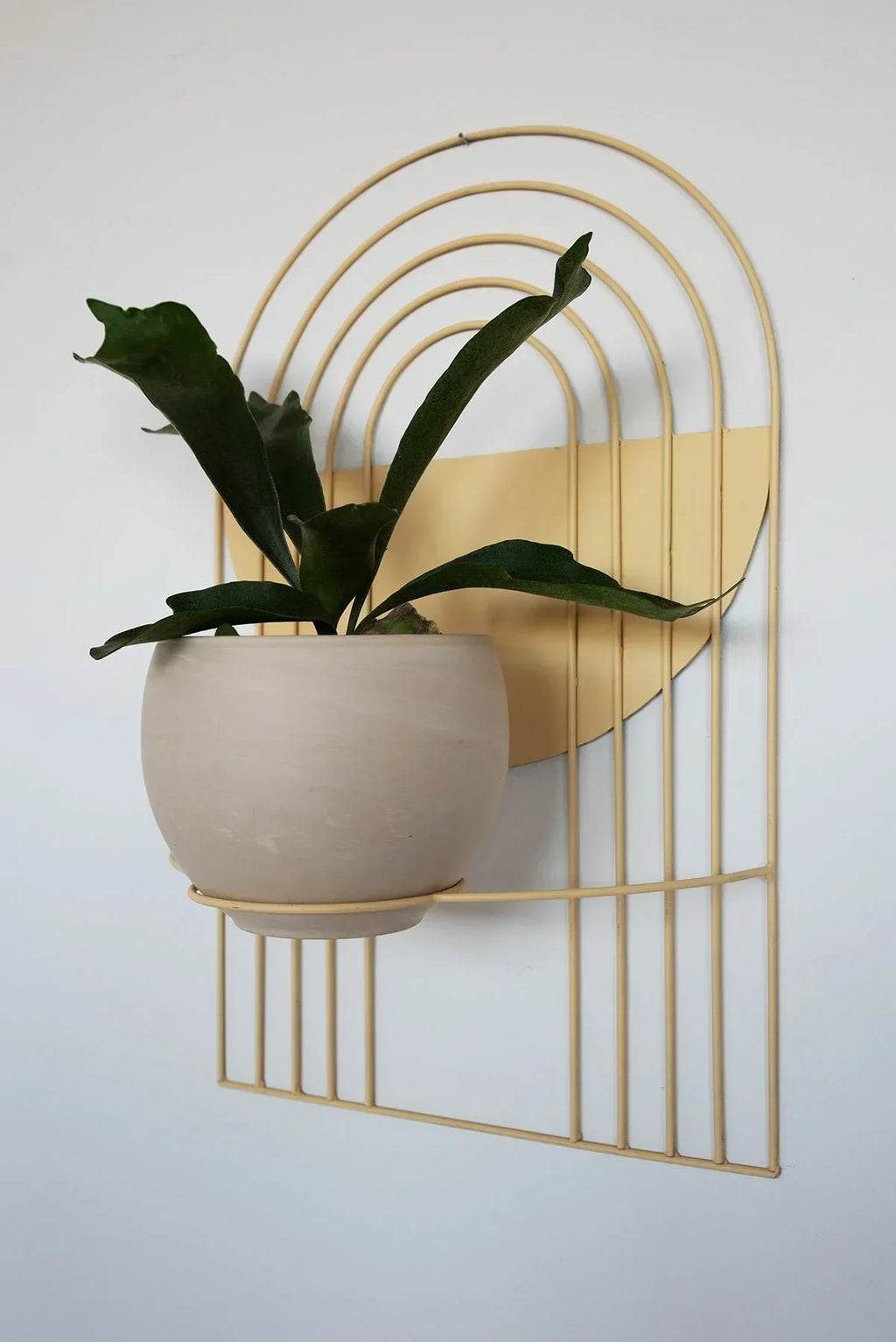 Ceramic Arches Wall Planter with Multiple Layers for Indoor Outdoor Decor, alternate view - House Of Avana